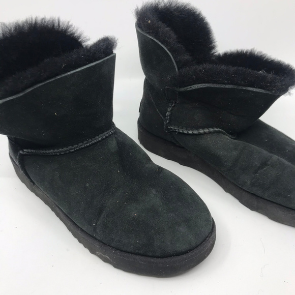 Short UGG Green Boots Size US 7 - Picture 3 of 8